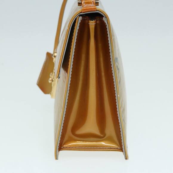 LOUIS VUITTON Monogram Vernis Spring Street Hand Bag Gris M91029 - Picture 4 of 12